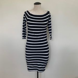 Striped stretchy dress